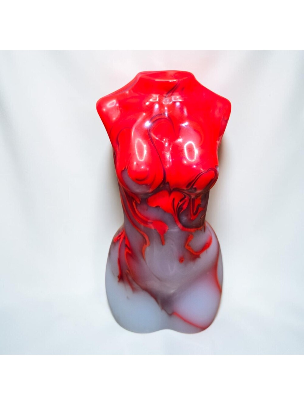 A258. Chicken Blood Man-made Lady Goddess Nude Body 3.5"